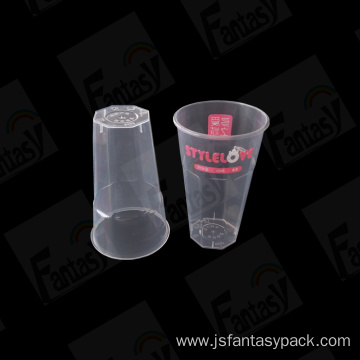 Disposable packaging Cup Plastic Injection Bubble Tea Cup